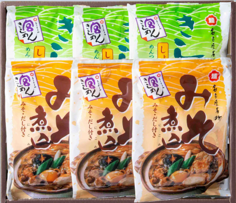 宮きしめん二種詰合 6食入