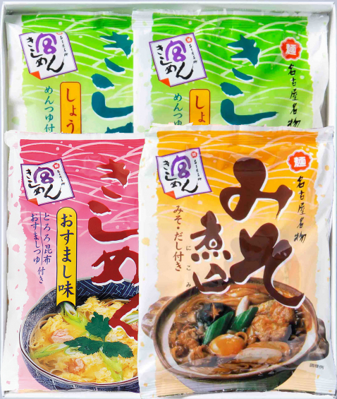 宮きしめん三種詰合 4食入