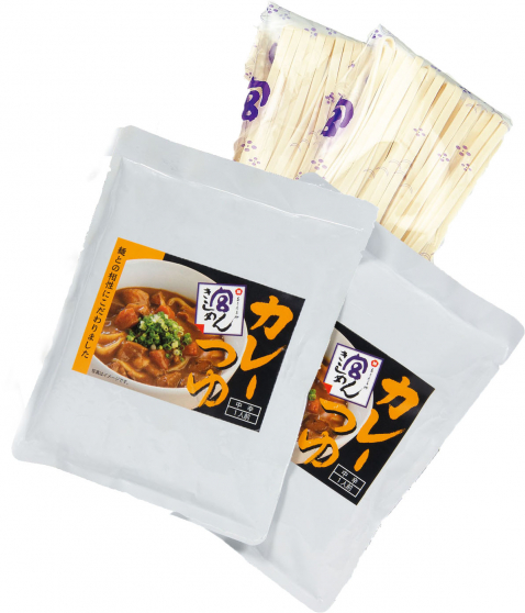 半生麺 カレーきしめん 2食入