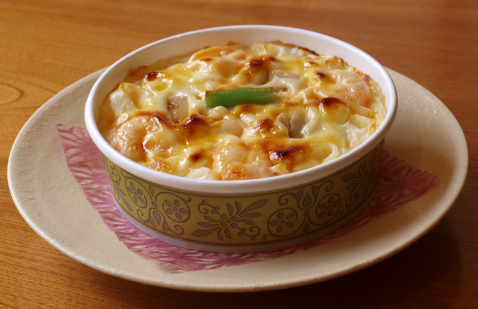えびグラタン宮きしめん入り　4食入 （冷凍）
